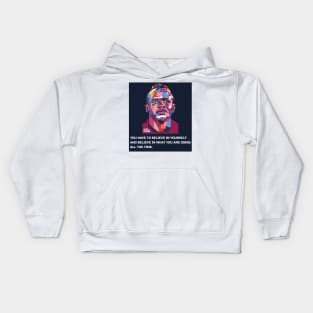 best quotes from sadio mane in WPAP Kids Hoodie